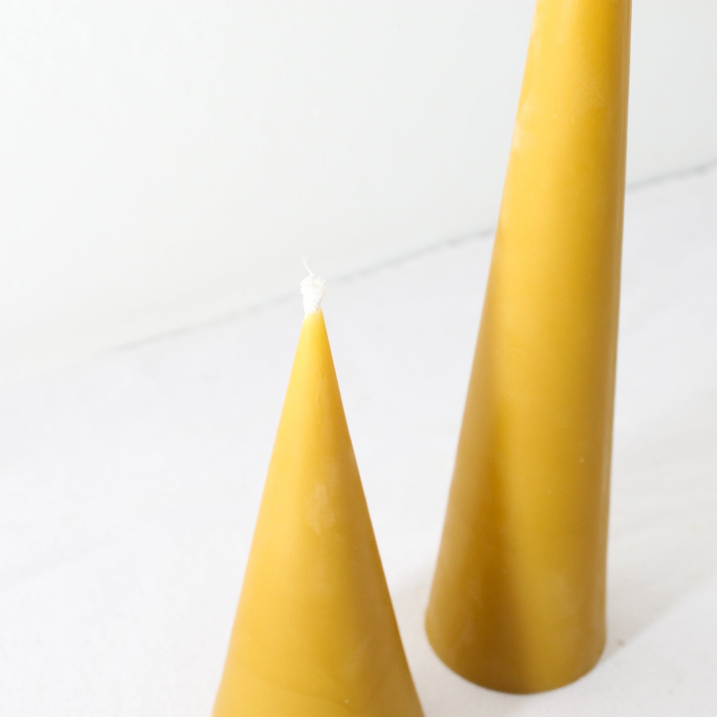 Double Cone Beeswax Candles