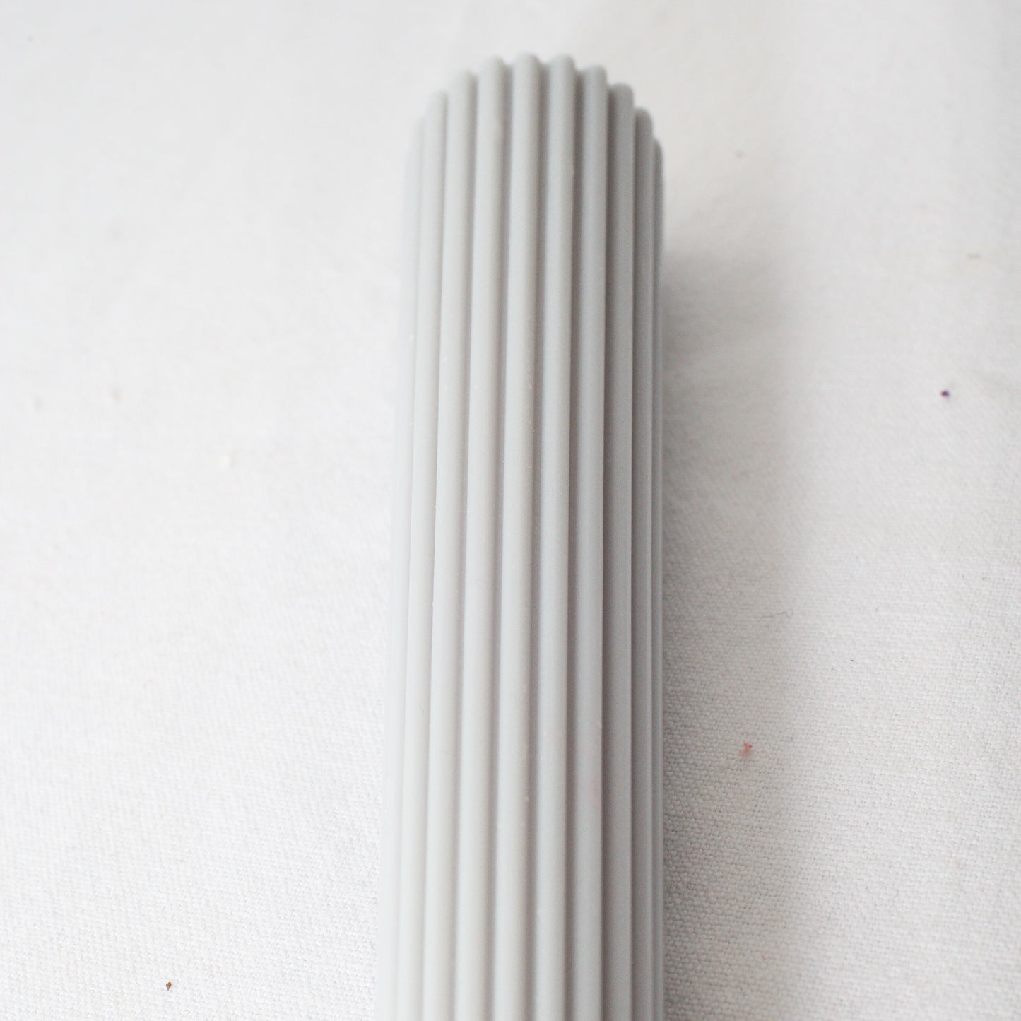 Ribbed Taper Candle