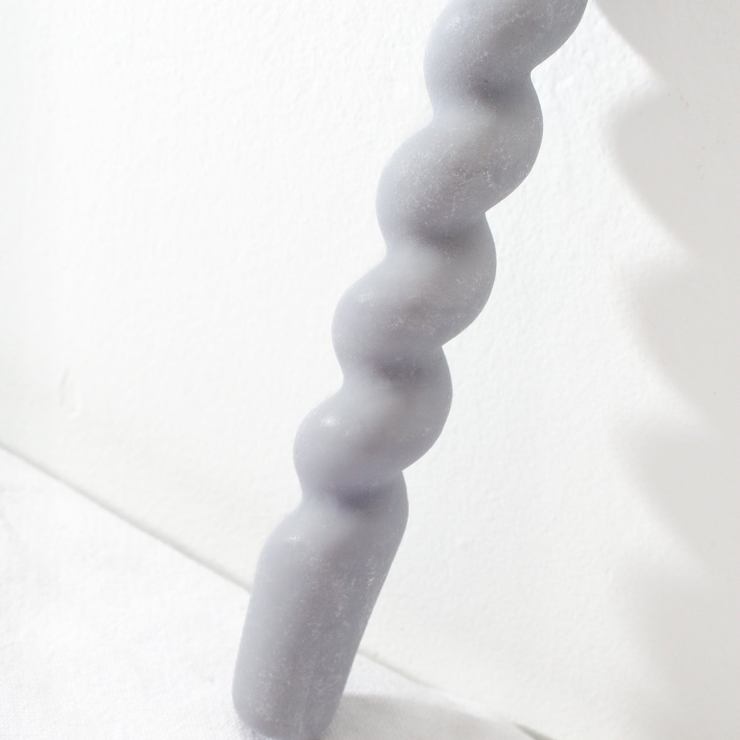 Wide Taper Spiral Candle