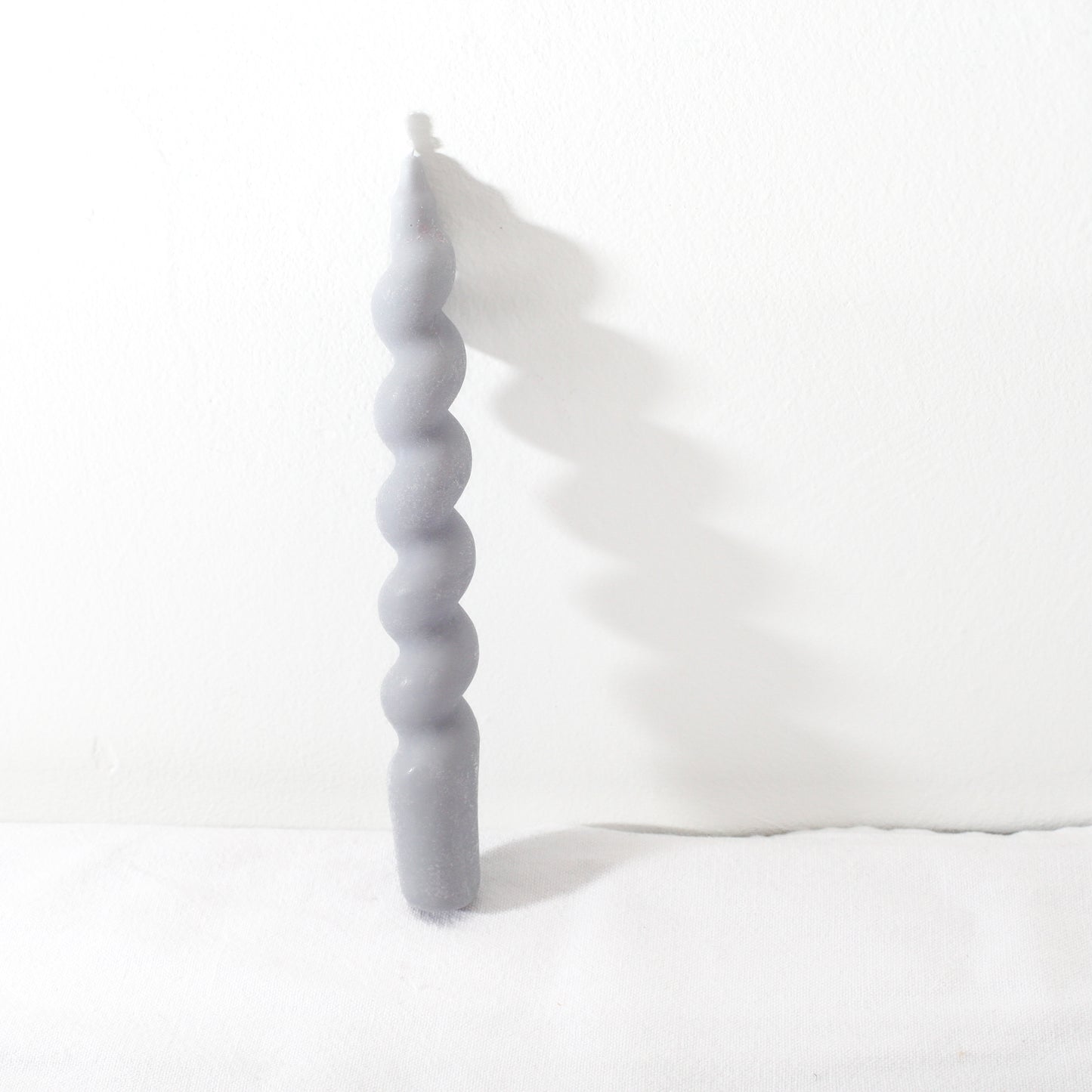 Wide Taper Spiral Candle