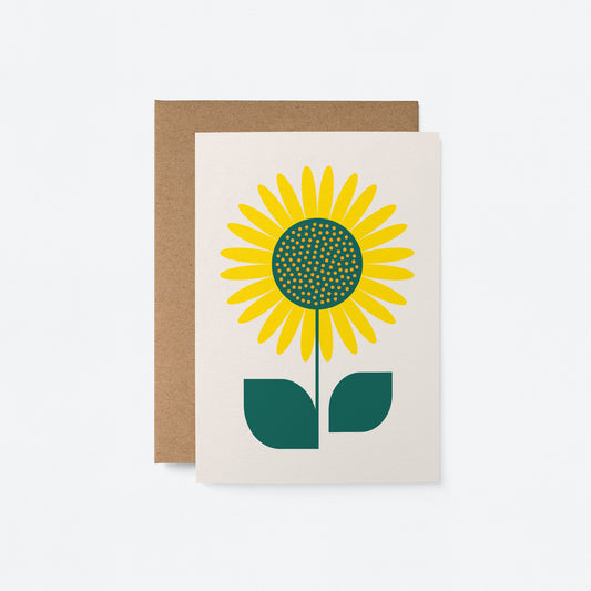 Sunflower Card No.11
