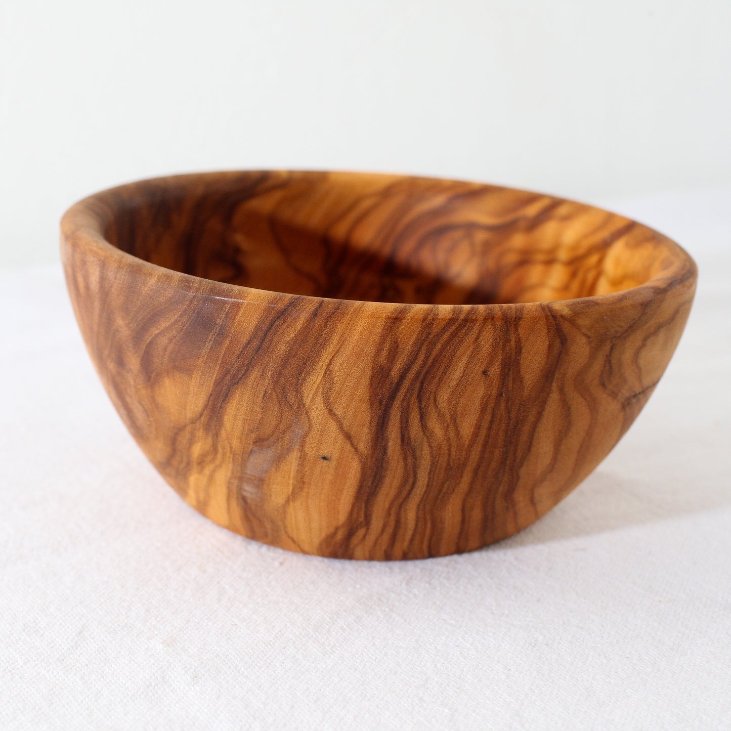 Olive Wood Snack Bowl 4.75”